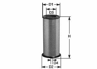 CLEAN FILTERS Gaisa filtrs MA1489